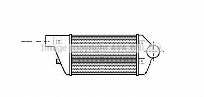 AVA QUALITY COOLING ft4114 -  Интеркулер